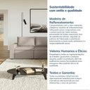 Ver mais imagens de Sofá Modular de Canto 4 Módulos Zen CabeCasa MadeiraOriginals