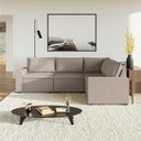 Ver imagem 2 de Sofá Modular de Canto 4 Módulos Zen CabeCasa MadeiraOriginals