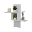 Ver imagem 1 de Nicho Decorativo Cross Branco para Banheiro Lavabo