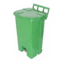 Ver imagem 5 de Cesto Lixeira Com Rodas E Pedal 100l Marca Jsn:Branco