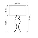 Ver imagem 2 de Abajur Mirta Fastsofarosam