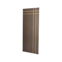 Ver imagem 2 de Kit com 2 Folhas de Porta Madeira Decorada 210x70cm Espessura 3,5cm Manqueira MGM Marrom/Carvalho Quebec