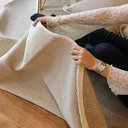 Ver imagem 2 de Tapete Tear Redondo Versatto Dupla Face Nude Cru 190 cm