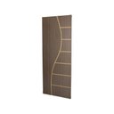 Ver imagem 4 de Kit com 3 Folhas de Porta Madeira Decorada 210x70cm Espessura 3,5cm Neblina MGM Marrom/Carvalho Quebec