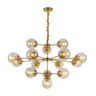 Lustre Pendente Nordecor Jabuticaba 2129 Bronze E27 Bivolt - 1