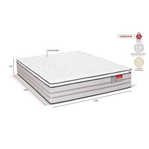 Colchão Protettore Casal 138 X 188 X 32 - Reconflex