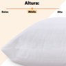 Kit 4 Travesseiros 100% Algodão Antialérgico Percal 300 Fios Extramacio 50x70cm - Bf Colchões - 7