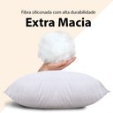 Ver imagem 4 de Kit 4 Travesseiros 100% Algodão Antialérgico Percal 300 Fios Extramacio 50x70cm - Bf Colchões