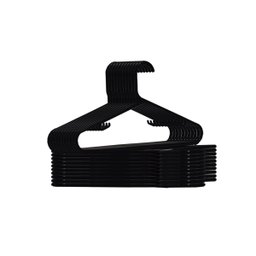 Kit 50 Cabides Tradicional Fino Preto – Organização e Estilo para Seu Closet - 1