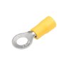 Terminal Olhal 4mm a 6mm Furo 6mm Rv5.5-6 Amarelo M6 - 100un - 3