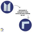 Ver imagem 4 de Boiserie Moldura Rodameio de Eva Adesivo e Flexível *orion 2,5cmx 5mm 20 Metros* Branco