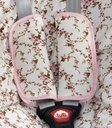 Ver imagem 1 de Protetor de Cinto Estampado 2 Pçs - Floral Rosa