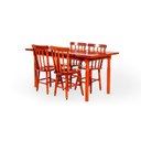 Ver imagem 1 de Conjunto de Mesa Mônaco 1.10MTS com 4 Cadeiras Torneada