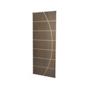 Ver imagem 1 de Kit com 4 Folhas de Porta Madeira Decorada 210x90cm Espessura 3,5cm Neblina MGM Marrom/Carvalho Quebec