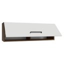 Ver imagem 5 de Armário Aéreo 100 Cm 1 Porta Basculante Rustic/branco Agata Madesa