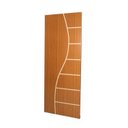 Ver imagem 2 de Kit com 4 Folhas de Porta Madeira Decorada 210x60cm Espessura 3,5cm Cantareira MGM Marrom/Mogno