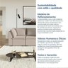 Sofá Modular 2 Módulos Canto 1 Módulo Central Zen CabeCasa MadeiraOriginals - 8