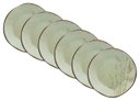 Ver imagem 1 de Jogo de Pratos Rasos Bambu 27,5cm 6 Pecas Porcelana Oxford