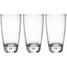 COPO LONG DRINK BORMIOLI ROCCO LUNA 14x8x8cm 350ml VIDRO 3PÇ - 1