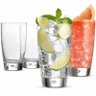 COPO LONG DRINK BORMIOLI ROCCO LUNA 14x8x8cm 350ml VIDRO 3PÇ - 3