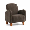Ver imagem 6 de Poltrona Amamentação Viena Suede + Puff Macio Quarto Bebe:Marrom