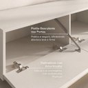 Ver imagem 6 de Rack para TV até 75 Polegadas Planejado 210cm Aruá CabeCasa MadeiraOriginals Branco/Off-White