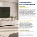 Ver imagem 7 de Rack para TV até 75 Polegadas Planejado 210cm Aruá CabeCasa MadeiraOriginals Branco/Off-White