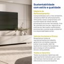 Ver imagem 7 de Rack para TV até 75 Polegadas Planejado 210cm Aruá CabeCasa MadeiraOriginals