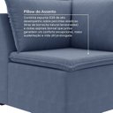 Ver imagem 6 de Sofá Modular 2 Módulos Canto 1 Módulo Central Zen CabeCasa MadeiraOriginals