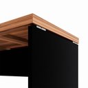 Ver imagem 6 de Mesa Escrivaninha Retangular Office 170cm Pé Painel Web Office