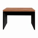 Ver imagem 1 de Mesa Escrivaninha Retangular para Escritório 170cm Pé Painel - Gebb Work