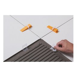 Espaçador Nivelador Porcelanato - Linha Smart Cortag 500un - espessura 3mm - 3