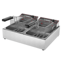 Ver imagem 1 de Fritadeira Elétrica 6 L com 2 Cubas 5.400 W 220 V Metalcubas Frce6