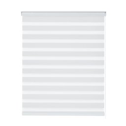 Persiana Rolo Zebra Standard 1,00 X 1,60 Branco Double Vision - 1