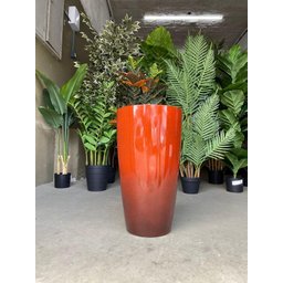 Vaso Grande para Planta para Decoração Sala Varanda Jardim (liso/terracota) - 6