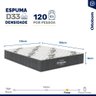 Cama Box Baú com Colchão de Espuma D33 Ortobom Airtech 100 Casal 138cm - 5