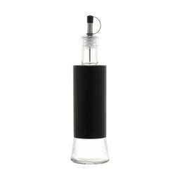 Garrafa para Azeite de Vidro com Tampa Versatile 300ml Preto - Wolff - 1