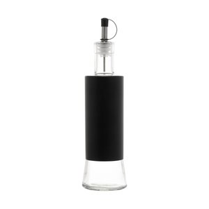 Garrafa para Azeite de Vidro com Tampa Versatile 300ml Preto - Wolff