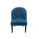 Ver imagem 3 de Poltrona Decorativa Adele Suede Azul Royal - Dominic Decor