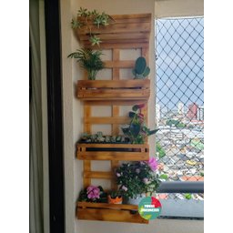 Floreira, Jardim Vertical, Decoração, Painel de Plantas Jv8 - 2