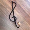 Kit 4 Cabide de Ferro Notas Musicais - 3