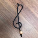 Ver imagem 4 de Kit 4 Cabide de Ferro Notas Musicais
