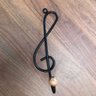 Kit 4 Cabide de Ferro Notas Musicais - 4