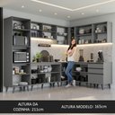 Ver imagem 6 de Armário de Cozinha Completa de Canto 465cm Nice Madesa 01