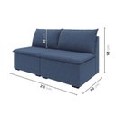Ver imagem 3 de Sofá Modular 2 Lugares Zen CabeCasa MadeiraOriginals