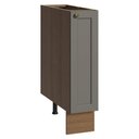 Ver imagem 1 de Balcão Porta-temperos 20 Cm 1 Porta (sem Tampo) Rustic/cinza Vik Madesa