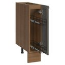 Ver imagem 2 de Balcão Porta-temperos 20 Cm 1 Porta (sem Tampo) Rustic/cinza Vik Madesa
