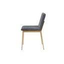 Ver imagem 4 de Cadeira de Metal para Sala de Jantar Chloe Estofada