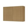 Lavanderia Modulada com Armário Aéreo, Armário Multiuso com Balcão 100% Mdf Rainha - 16