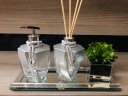 Ver imagem 1 de Kit Para Banheiro Organizador Acessórios Prata Aroma Bandeja